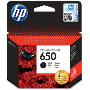 Ink Cartridge CZ101AE, No. 650, Black,