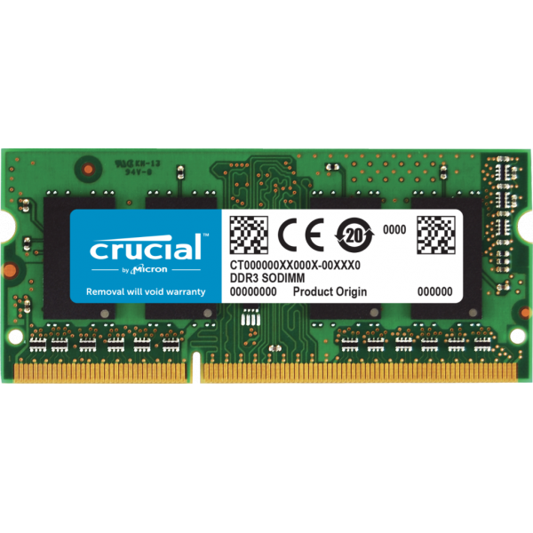 CRUCIAL 8GB DDR3-1600 SODIMM CL11