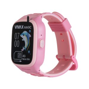VIVAX smart KIDS watch 4G MAGIC pink GPS+4G pozicija, alarm, GSM razgovor, Video poziv, SOS poziv, IPX7