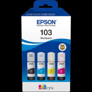 SET BOJA EcoTank INK EPS 4-colour 103 / BLACK, CYAN, MAGENTA, YELLOW C13T00S64A