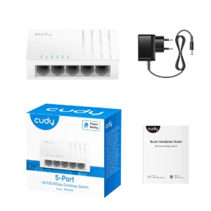 Switch Cudy 5-Port 10/100 Mbps Desktop FS105D