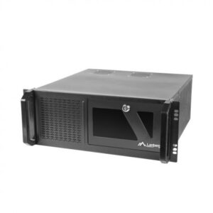 Lanberg Rackmount Kućište 19" 4U 450/08 ATX, Micro-ATX, Mini-ATX, Number of 3.5 "internal bay slots: 6, Fans on the housing: 2; 8x8cm, Dimensions (L x W x H): 450 x 430 x 177mm.