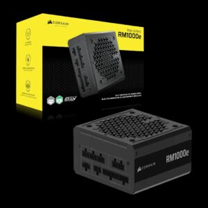 Napajanje Corsair PSU 1000W RM1000e Gold, Fully Modular, 12V-2x6 6xSATA, 3xPCIe, ATX 3.1, PCIe 5.1 / CP-9020297-EU / 24 mjeseca