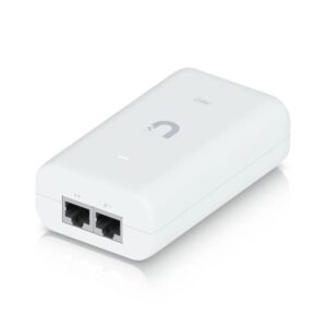 ADAPTER UBIQUITI PoE++ Adapter; Delivers up to 60W of PoE++; Surge, peak pulse, and overcurrent protection; Contains RJ45 data input, AC cable with earth ground, and PoE++ output; LED indicator for status monitoring.U-POE-PLUS_PLUS-EU