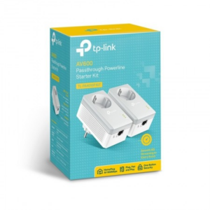 Powerline Adapter TP-Link TL-PA4010P KIT with AC Pass 600Mbps
