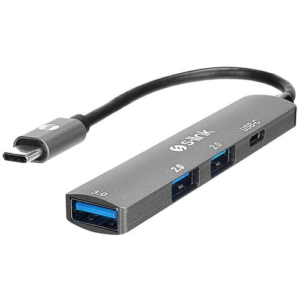 USB-C hub Verbatim, 1x USB 3.1 Gen1, 3x USB 3.0, HDMI 4K(30Hz), SD/MicroSD, RJ45