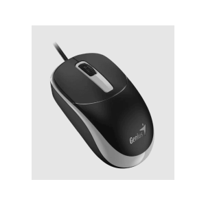 Miš Genius DX-123, USB,optički, 1200 dpi, 3 tipke, crno-sivi
