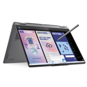 Notebook LENOVO Yoga 7 16ILL10 2in1  83JT0001US/ Intel Core Ultra 7 256V, 16GB LPDDR5x RAM, 1TB SSD, Intel Arc Graphics 140V, 16 WUXGA 1920x1200 IPS Touchscreen display, WebCam FHD 1080p + IR with Privacy Shutter, Wi-Fi 7 802.11be 2x2, Bluetooth 5.4,1x USB-A (USB 5Gbps / USB 3.2 Gen 1) Always On, 2x USB-C (Thunderbolt 4 /  Tastatura: US-Internacionalna sa jednobojnim osvjetljenjem, Težina: 1.92kg, Boja: Siva, Windows 11 Home/ 83JT0001US/  12 mjeseci