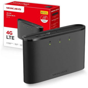 Mercusys MT110 4G LTE Mobile Wi-Fi, 2200 mAh battery, 4G LTE Speeds up to 150 Mbps, 150 Mbps WiFi 2.4 GHz, SIM Card Plug and Play, MERCUSYS App, Connect up to 10 Devices
