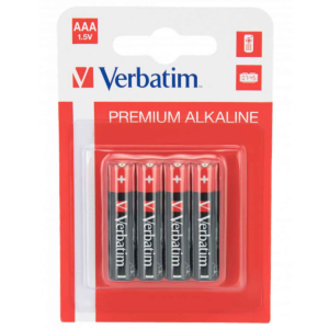 Alkalne baterije AAA Verbatim, 4/1, 1.5V