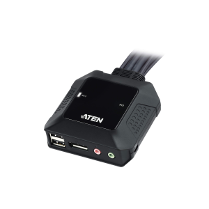 KWM SWITCH 2 PORT DISPLAZ PORT CS22DP