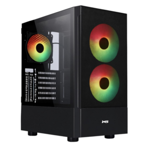 Kućište MS FIGHTER V350 gaming /  ATX/MATX/IT / 3x  120mm ARGB /  12 mjeseci