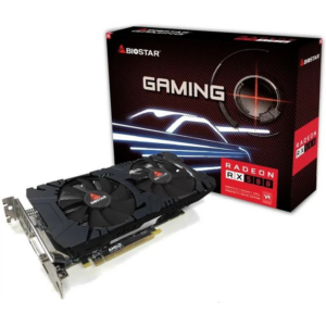 Grafička karta BIOSTAR VGA RX 580 8GB 8GB GDDR5, 256-bit 2048SP 1x DVI, 3x DP, 1xHDMI / VA5815RV82/ 12 mjeseci