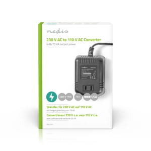 NEDIS Pretvarač napona/ 230V AC - 110V AC/ 75W/ POCO101