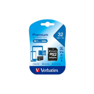 Memorijska kartica MicroSDHC Verbatim 32GB, (C10) UHS-I, sa adapterom