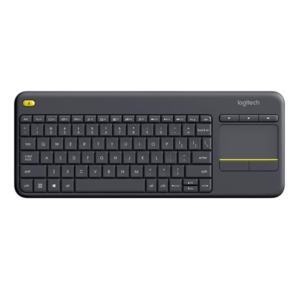 LOGITECH K400 Plus Wireless Touch Keyboard - BLACK - US
