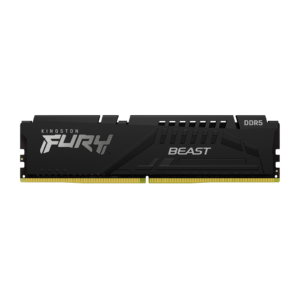 Memorija Kingston FURY Beast 16GB (1 x 16GB) DDR5 6400 MHz, CL32 Memory (XMP & EXPO)