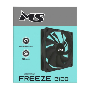 Hladnjak za Kućište MS FREEZE B120 crni fan