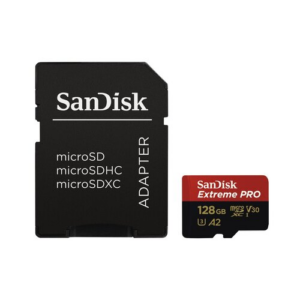Memoriska kartica SanDisk SDXC 128GB Micro Extreme Pro 200MB/s A2 C10 V30