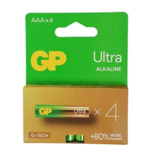 GP baterije LR03-SB4 AAA Ultra Alkaline