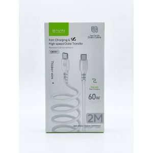 BAVIN DATA KABL CB351 2m 60W TYPE-C NA TYPE-C