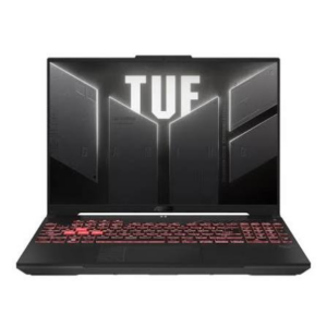 Notebook ASUS TUF A16 Gaming laptop FA607NUG-WH73/ AMD Ryzen 7 7445HS, 16GB DDR5 RAM, 512GB SSD, Nvidia GeForce RTX 4050 6GB, 16" 1920 x 1200 WUXGA 144Hz display, WebCam 720p, LAN, WiFi 6, Bluetooth 5.3, 1x HDMI 2.1 FRL 2x USB 3.2 Gen 1 Type-A (data speed up to 5Gbps) 1x USB 3.2 Gen 2 Type-C with support for DisplayPort / power delivery / G-SYNC (data speed up to 10Gbps)/  Tastatura: US-Internacionalna sa RGB osvjetljenjem, Težina: 2.2kg, Boja: Crna, Windows 11 Home/ 12 mjeseci