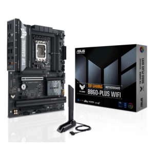 Matična ploča ASUS MB TUF Gaming B860-PLUS WIFI /  LGA 1851, 4x DDR5 /  3x M.2, 1x DP, 1x HDMI, 1x USB-C, 8x USB, ATX/ 36 mjeseci