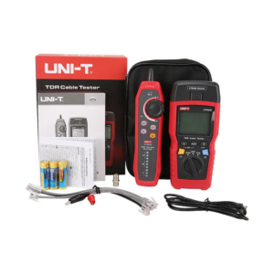 TDR Kablovski Tester UNI-T UT 685B KIT/ 2.8-inčni LCD ekran sa pozadinskim osvjetljenjem/ Grafički interfejs / Testiranje dužine kabla/ Testiranje različitih tipova kablova (uključujući parične kablove, koaksijalne kablove i PoE mrežne kablove)/ Identifikacija PoE standarda (802.3af, 802.3at, 802.3bt)/ Digitalno pronalaženje (tracing / „hunt“ funkcija)/ Domet: 500 m/ Rezolucija: 0,33 m/ Zaštita na ulazu do 70 V DC / TDR tehnologija: testiranje bez „mrtve zone“